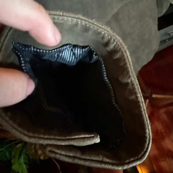 $2298 JOHN VARVATOS Brown "Cutaway" Leather Jacket sz48 - Picture 10 of 13